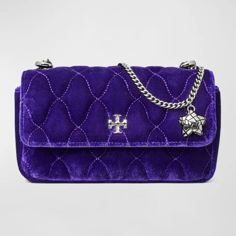 Tory Burch
Kira Mini Flap Velvet Crossbody Bag BRAND NEW